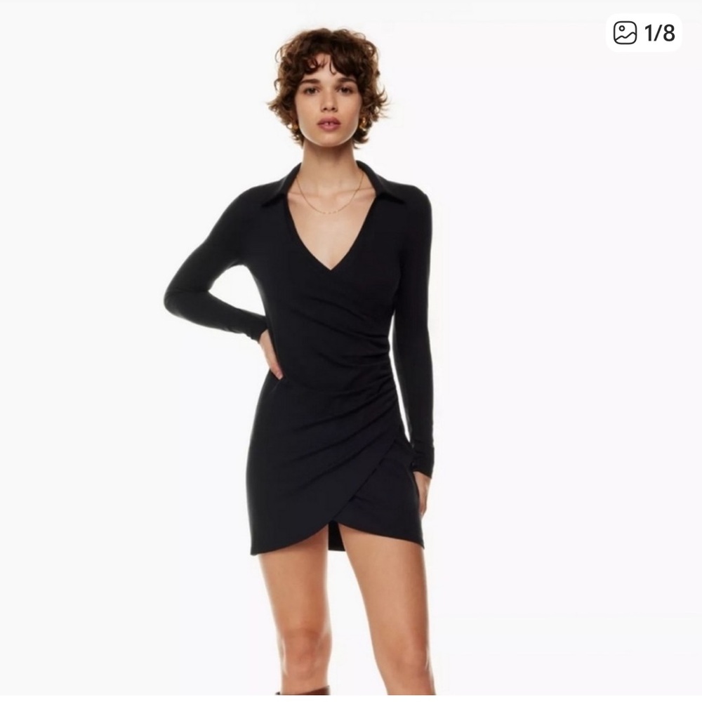 ARITZIA Wilfred Polo WRAP DRESS